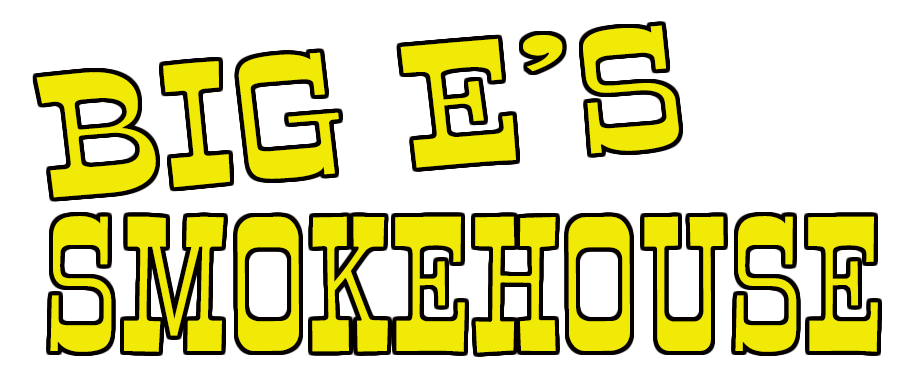 Image of text saying Big E's Smokehouse